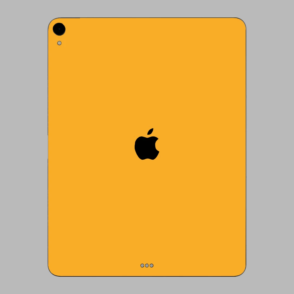 iPad Pro 12.9" ( 2018 - 2019, gen 3 ) - Fényes sárga hátlap fólia