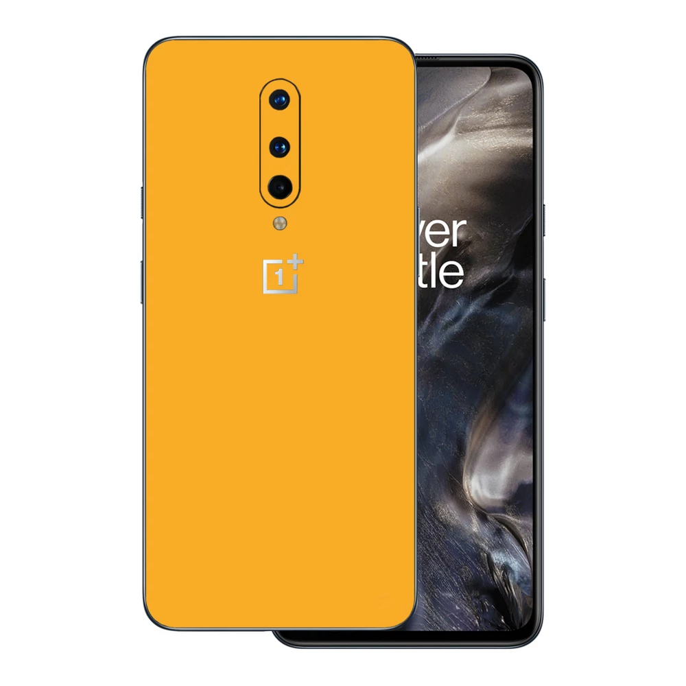 OnePlus 8 - Fényes sárga hátlap fólia