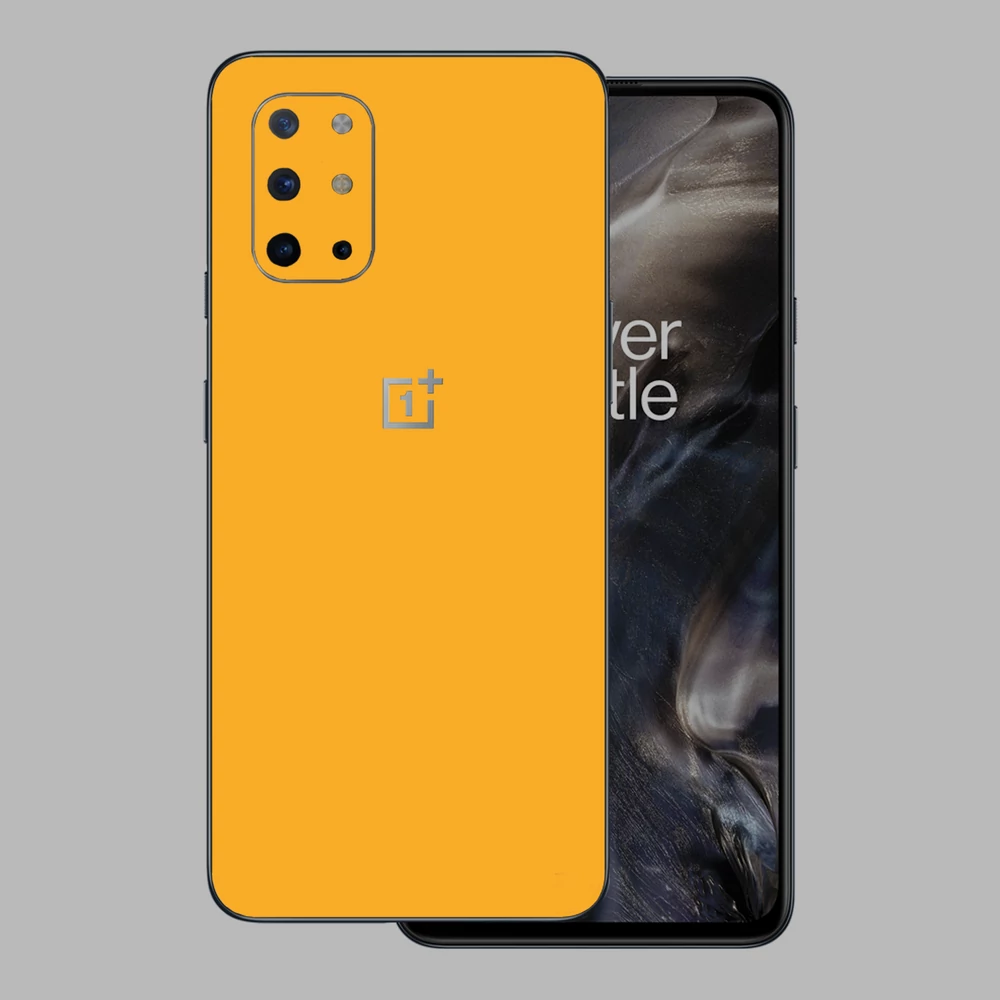 OnePlus 8T - Fényes sárga hátlap fólia