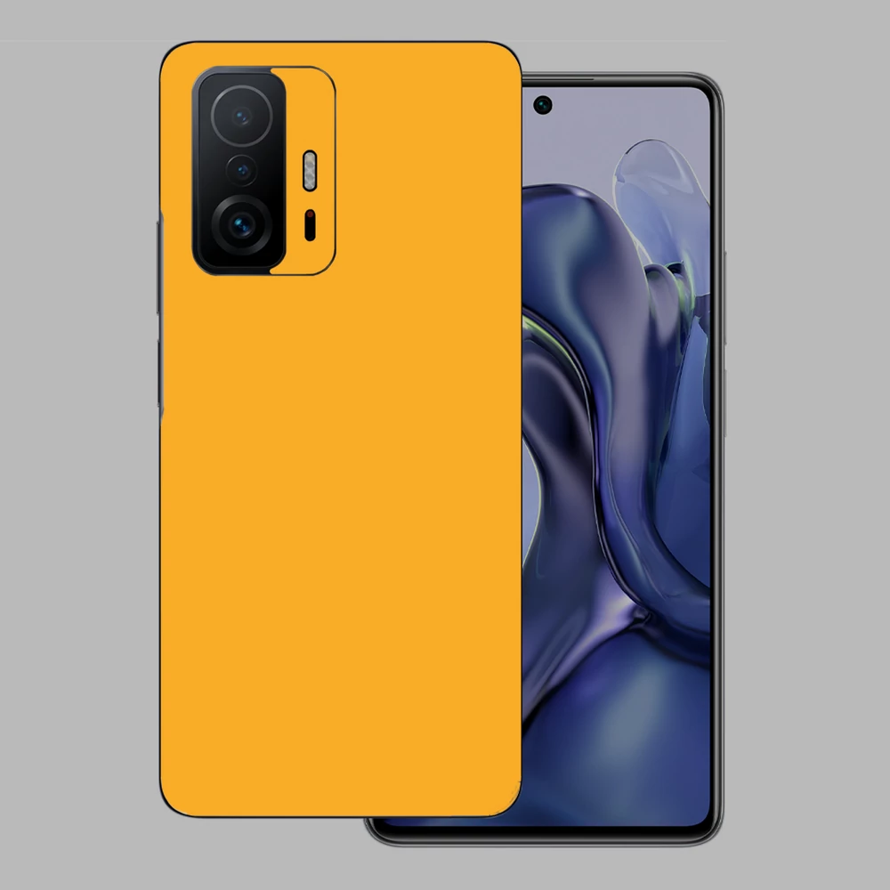Xiaomi 11T - Fényes sárga hátlap fólia