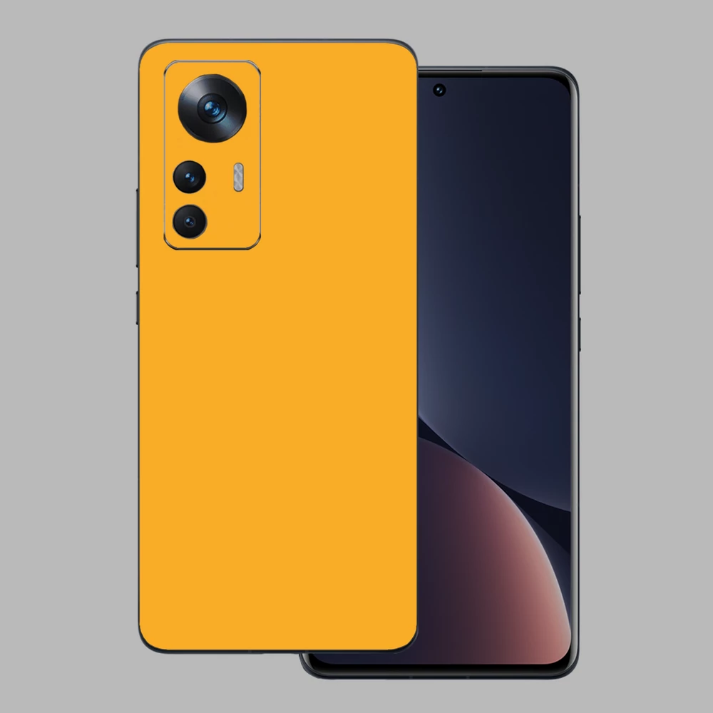 Xiaomi 12 Lite - Fényes sárga hátlap fólia