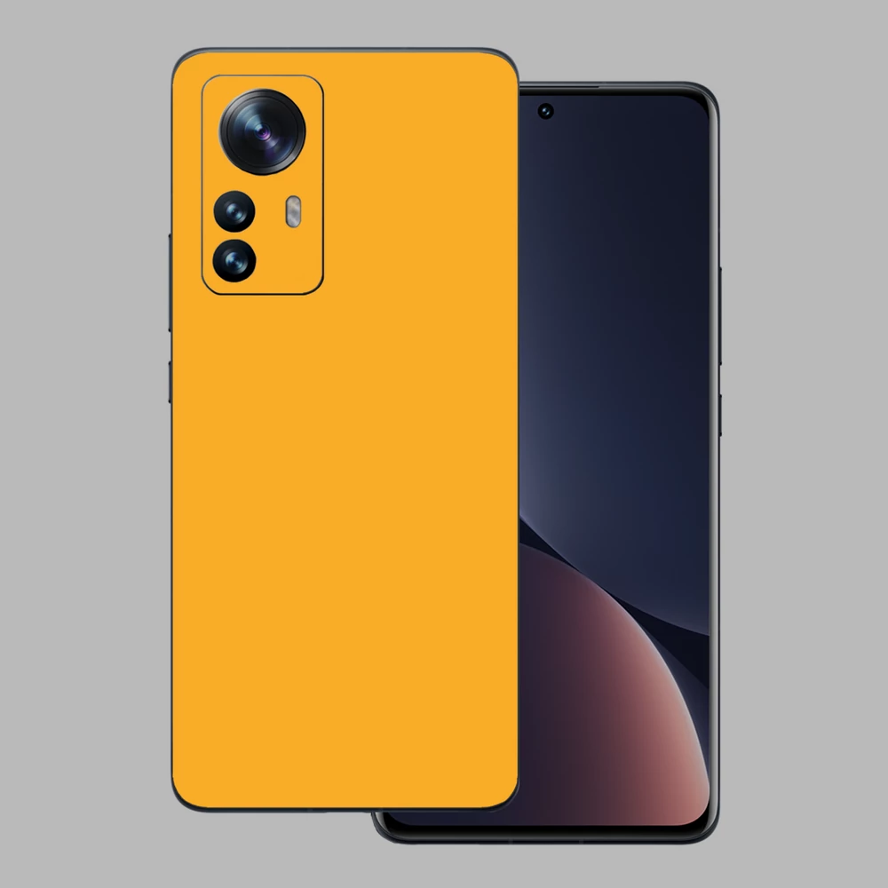 Xiaomi 12 Pro - Fényes sárga hátlap fólia
