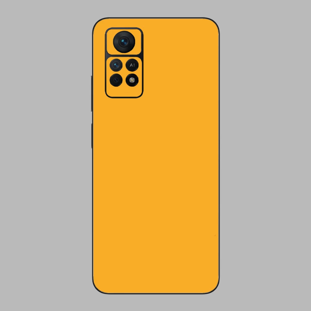 Xiaomi Redmi Note 11 Pro 5G - Fényes sárga hátlap fólia