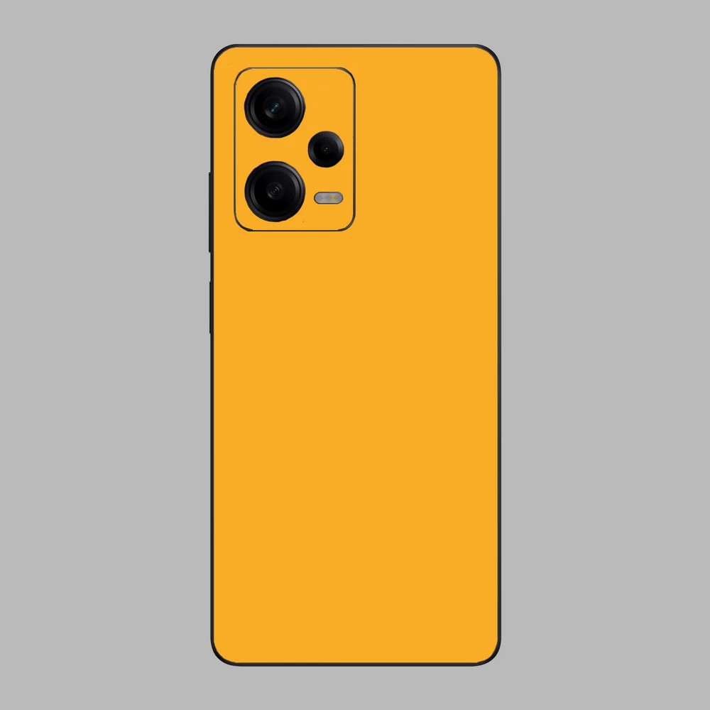 Xiaomi Redmi Note 12 Pro 5G - Fényes sárga hátlap fólia