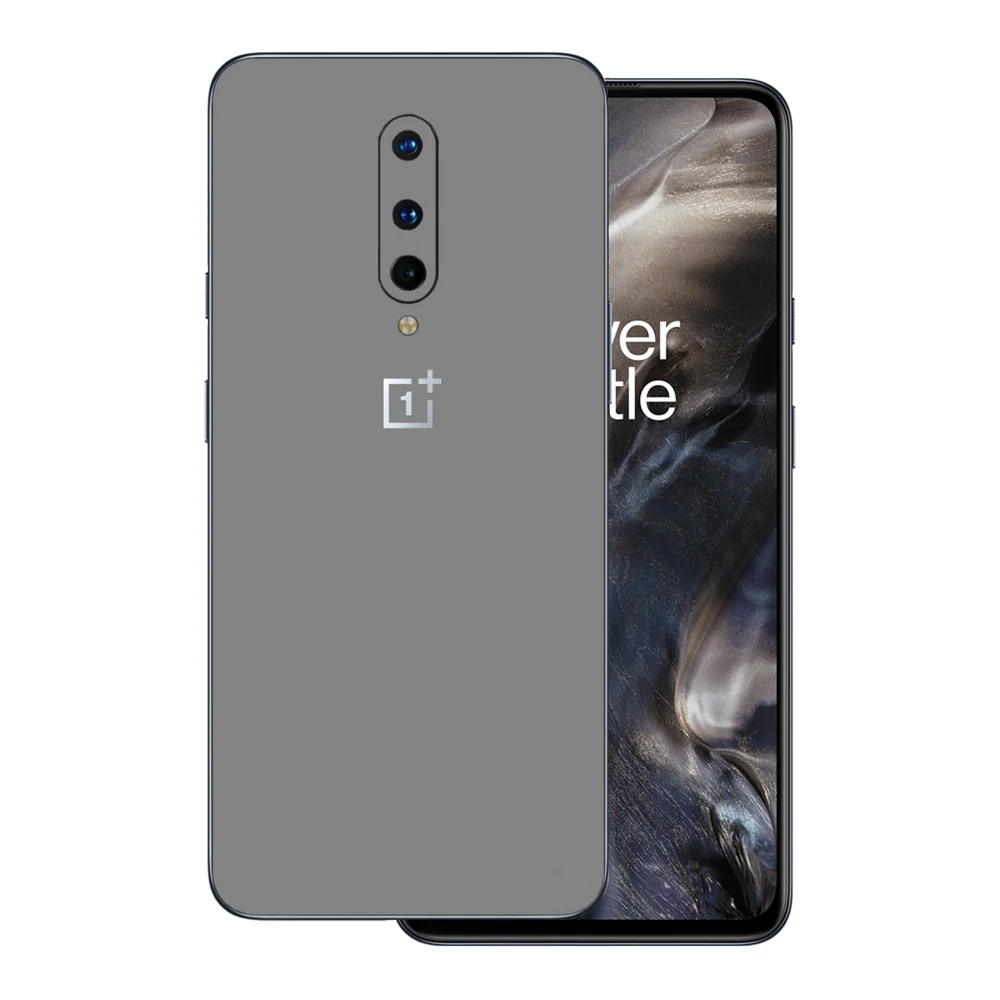 OnePlus 8 - Fényes szürke hátlap fólia