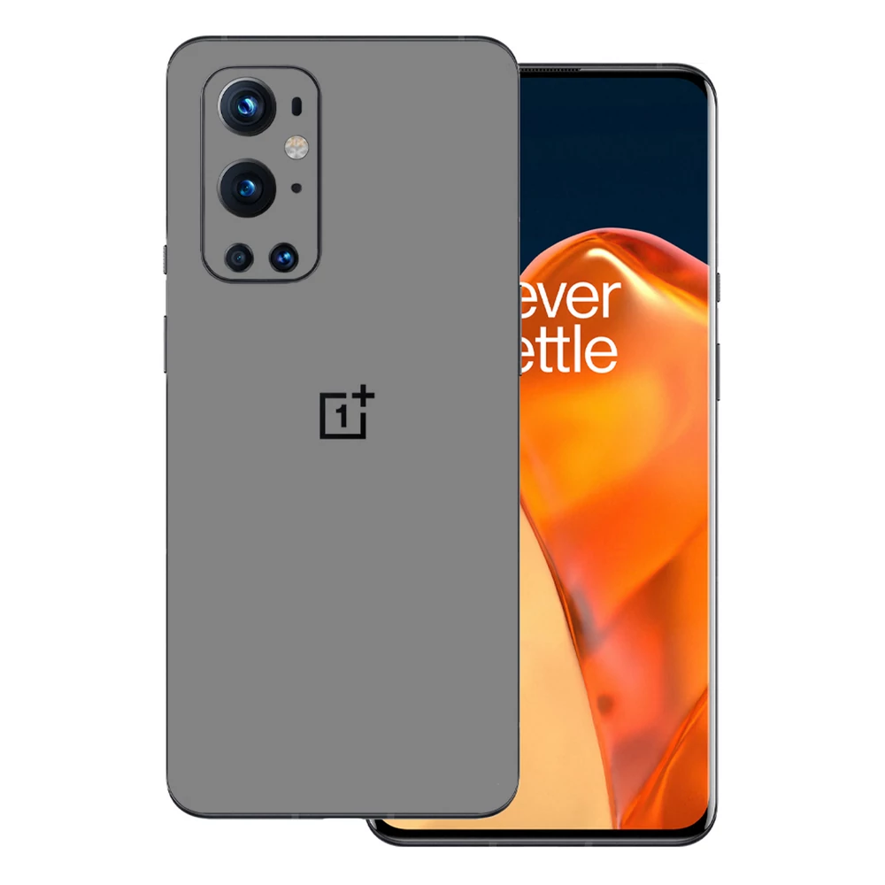 OnePlus 9 Pro - Fényes szürke hátlap fólia