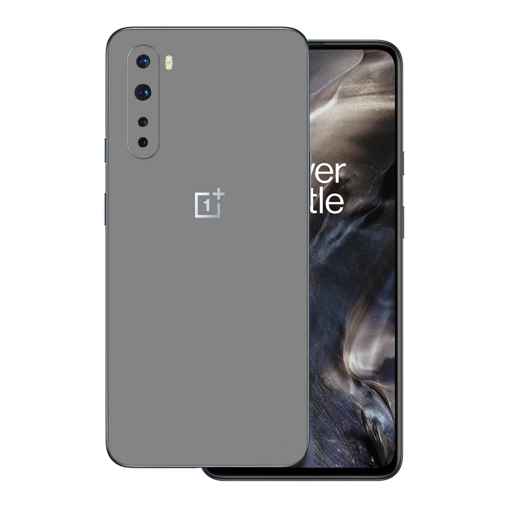 OnePlus Nord - Fényes szürke hátlap fólia