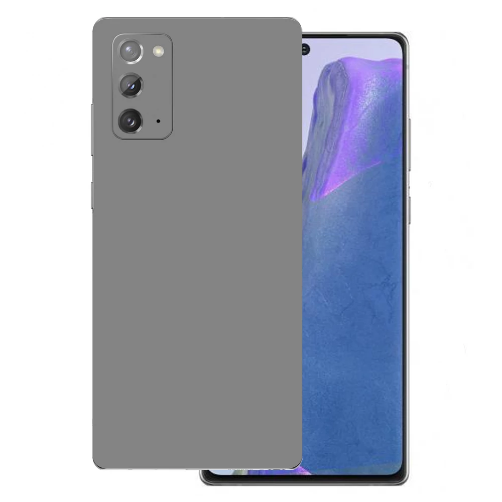 Samsung Galaxy Note 20 - Fényes szürke hátlap fólia