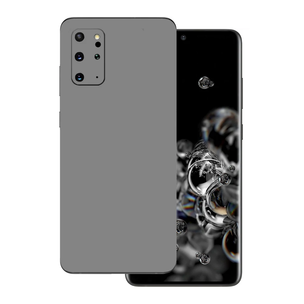 Samsung Galaxy S20 Plus - Fényes szürke hátlap fólia