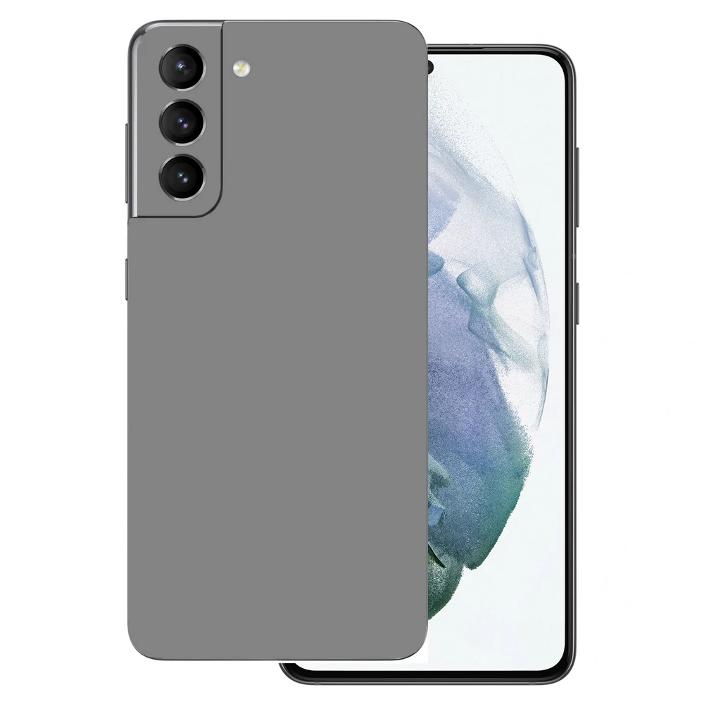 Samsung Galaxy S21 Plus - Fényes szürke hátlap fólia