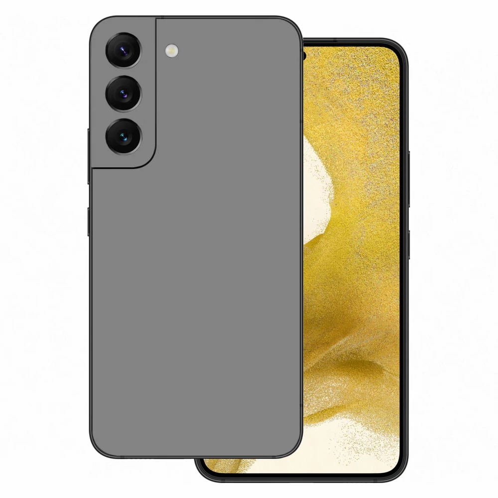 Samsung Galaxy S22 - Fényes szürke hátlap fólia