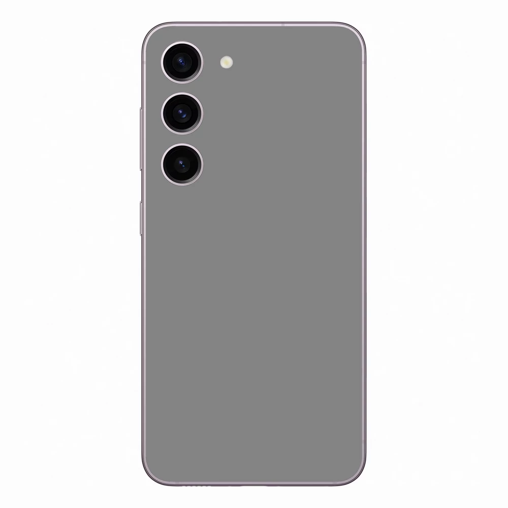 Samsung Galaxy S23 - Fényes szürke hátlap fólia