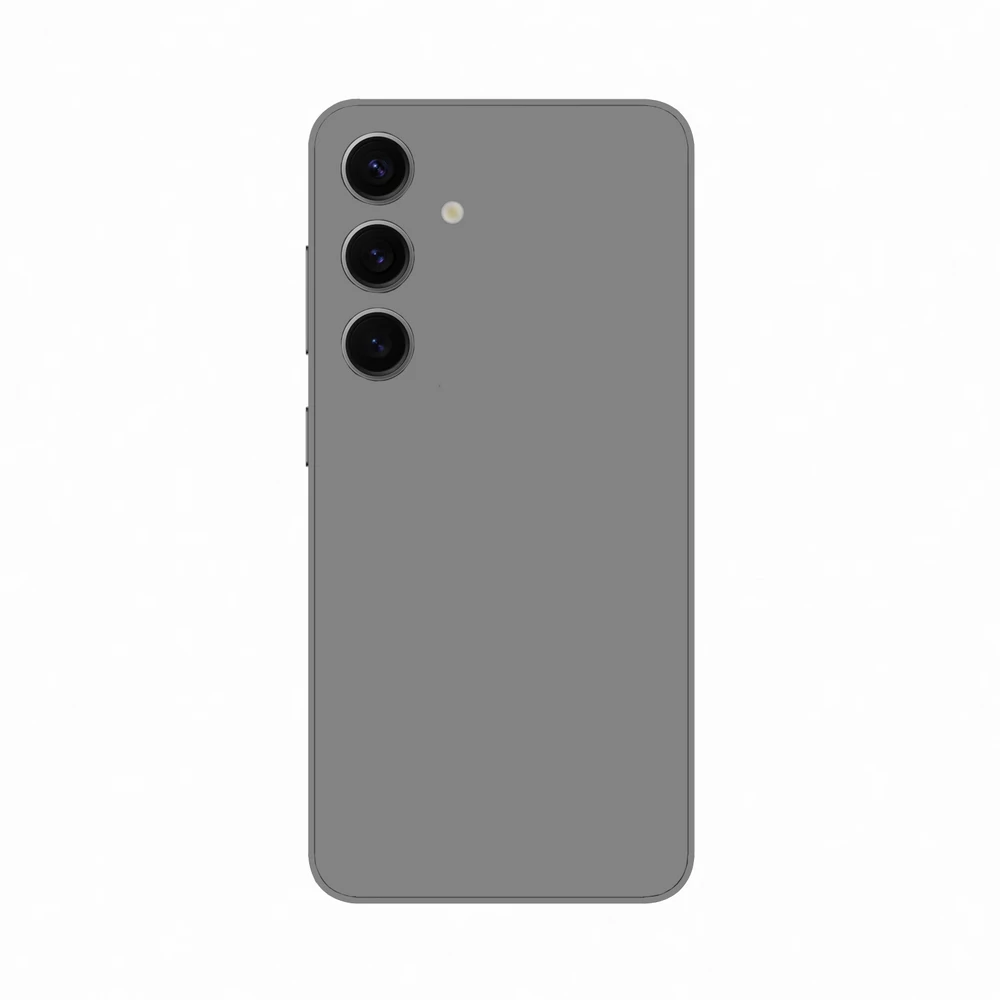 Samsung Galaxy S24 Plus - Fényes szürke hátlap fólia