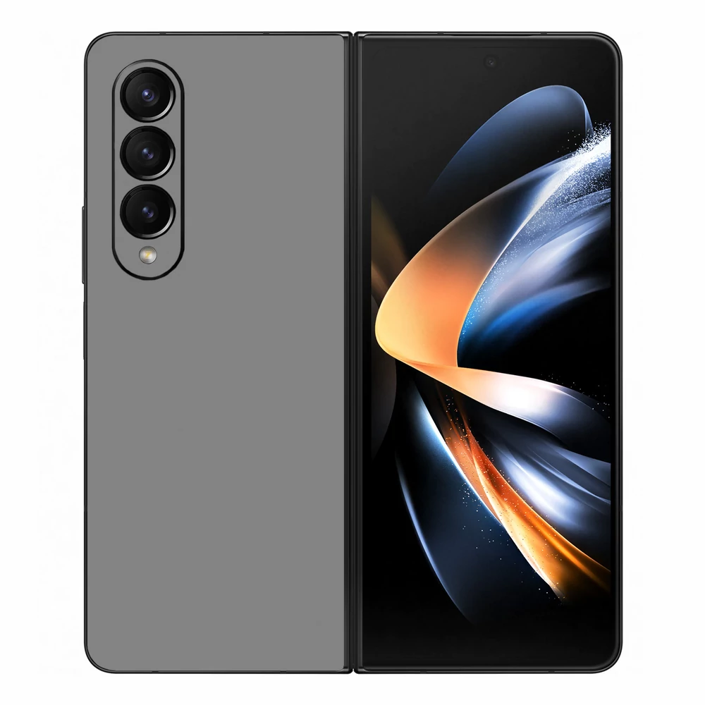 Samsung Galaxy Z Fold 3 - Fényes szürke hátlap fólia
