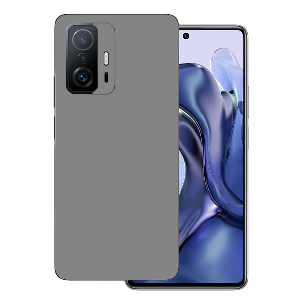 Xiaomi 11T - Fényes szürke hátlap fólia
