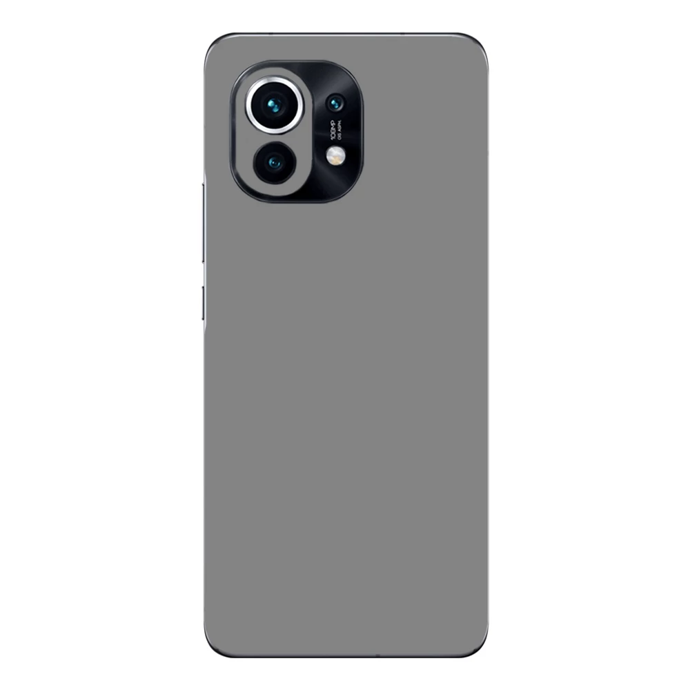 Xiaomi Mi 11 - Fényes szürke hátlap fólia