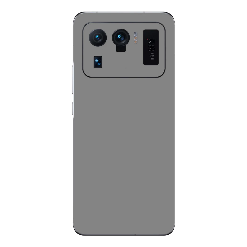 Xiaomi Mi 11 Ultra - Fényes szürke hátlap fólia