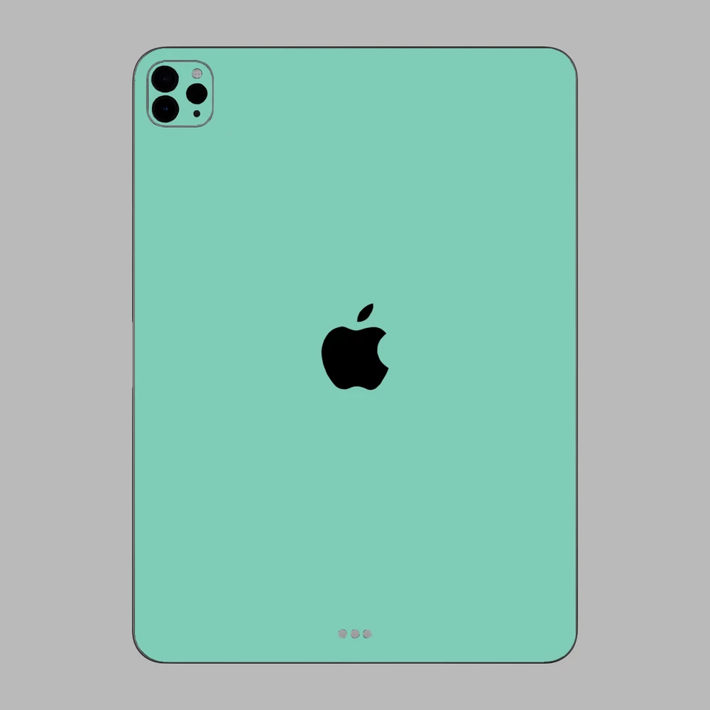 iPad Pro 11" ( 2021, gen 3 ) - Fényes tiffany blue hátlap fólia