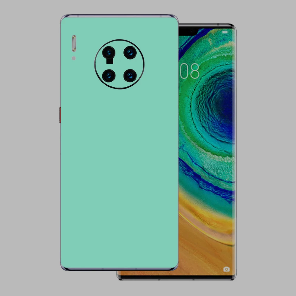 Huawei Mate 30 Pro - Fényes tiffany blue hátlap fólia
