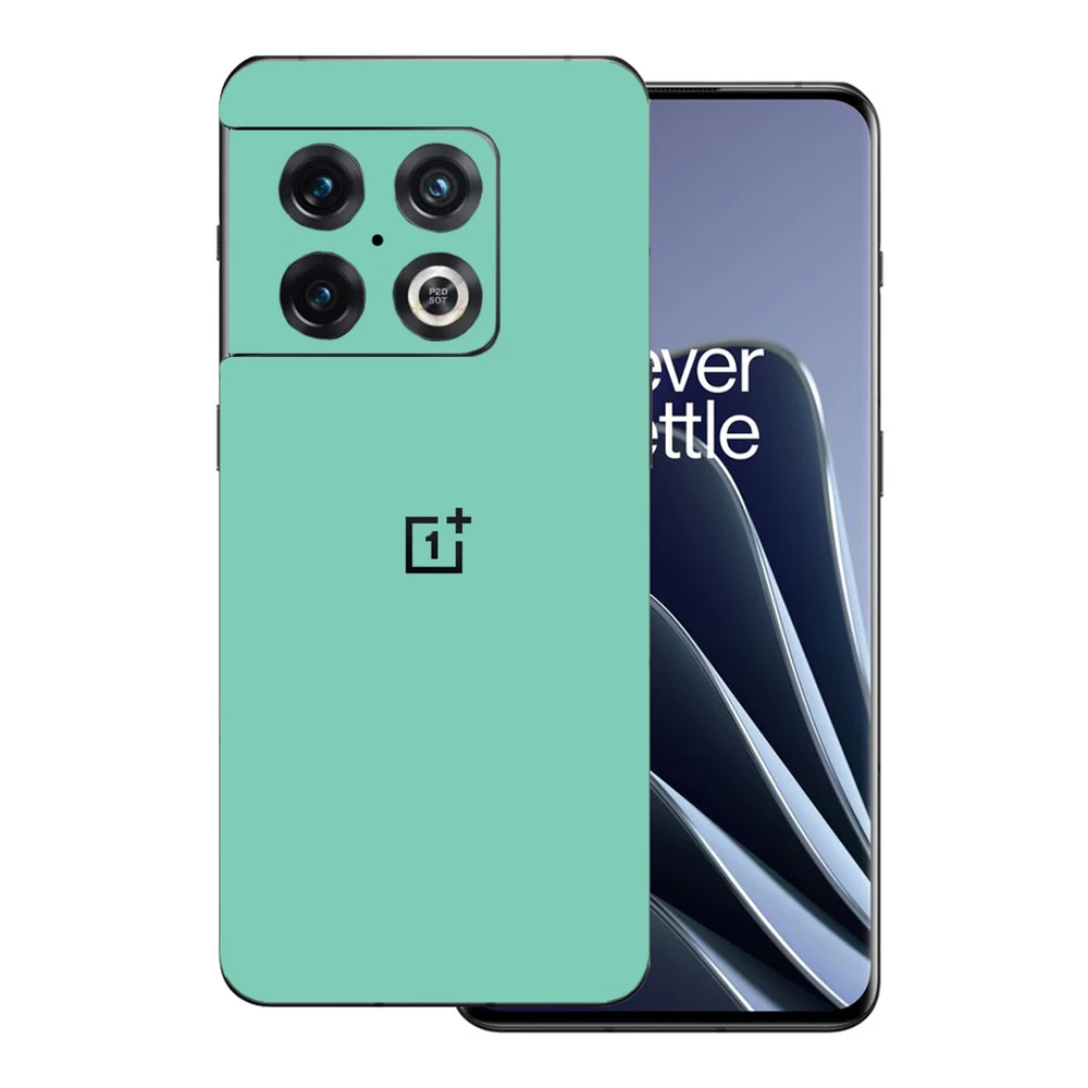 OnePlus 10 Pro - Fényes tiffany blue hátlap fólia