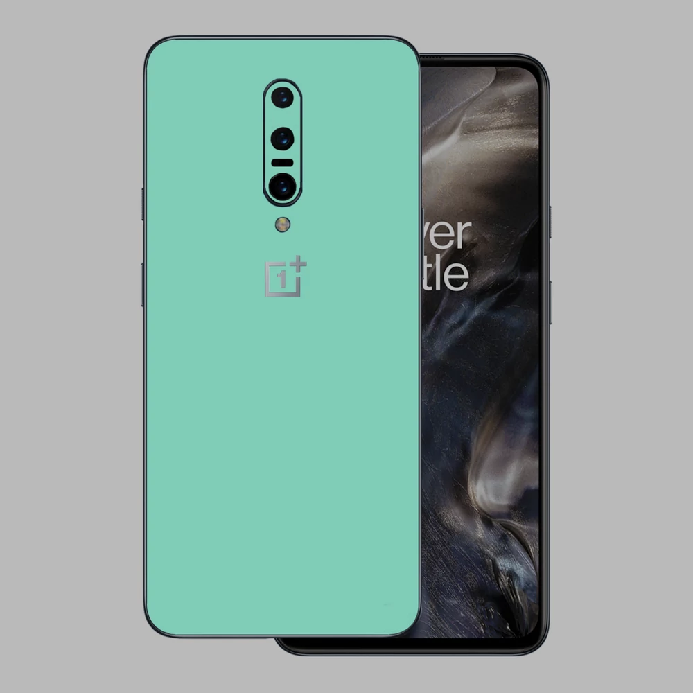 OnePlus 7 Pro - Fényes tiffany blue hátlap fólia