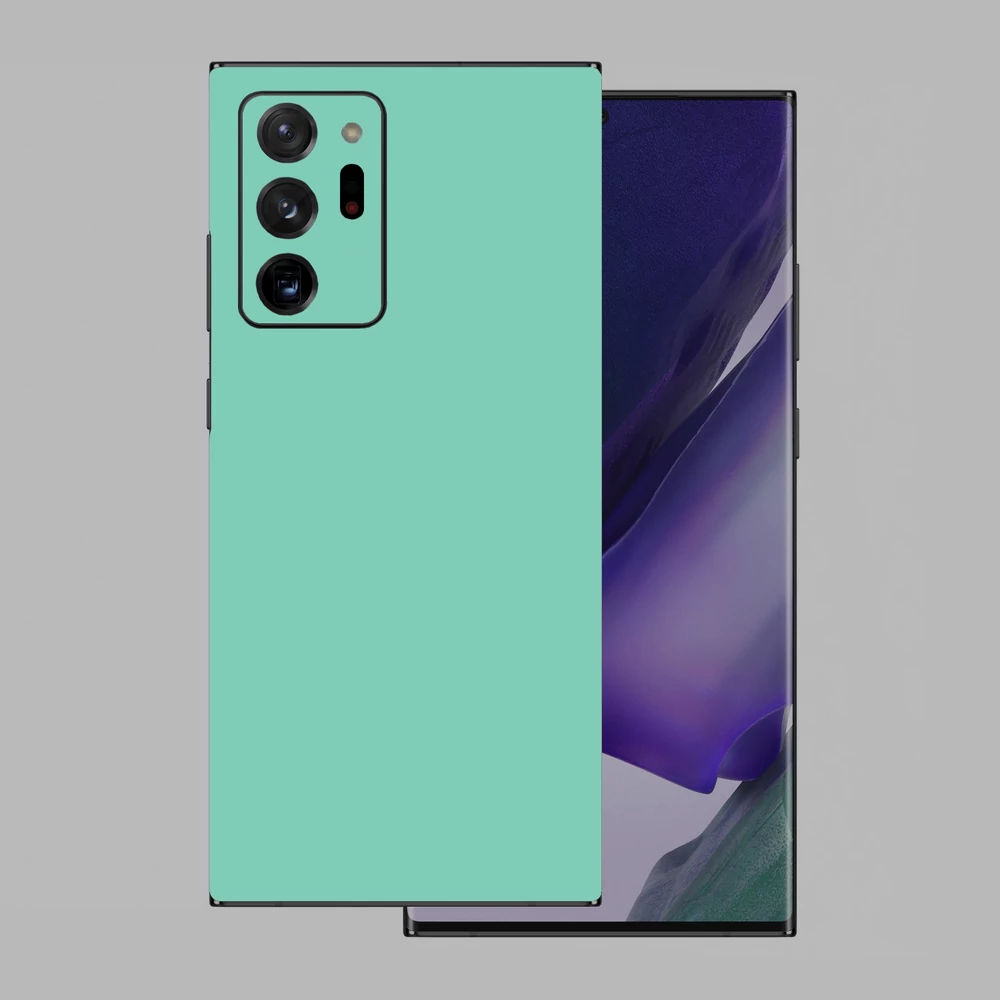 Samsung Galaxy Note 20 Ultra - Fényes tiffany blue hátlap fólia
