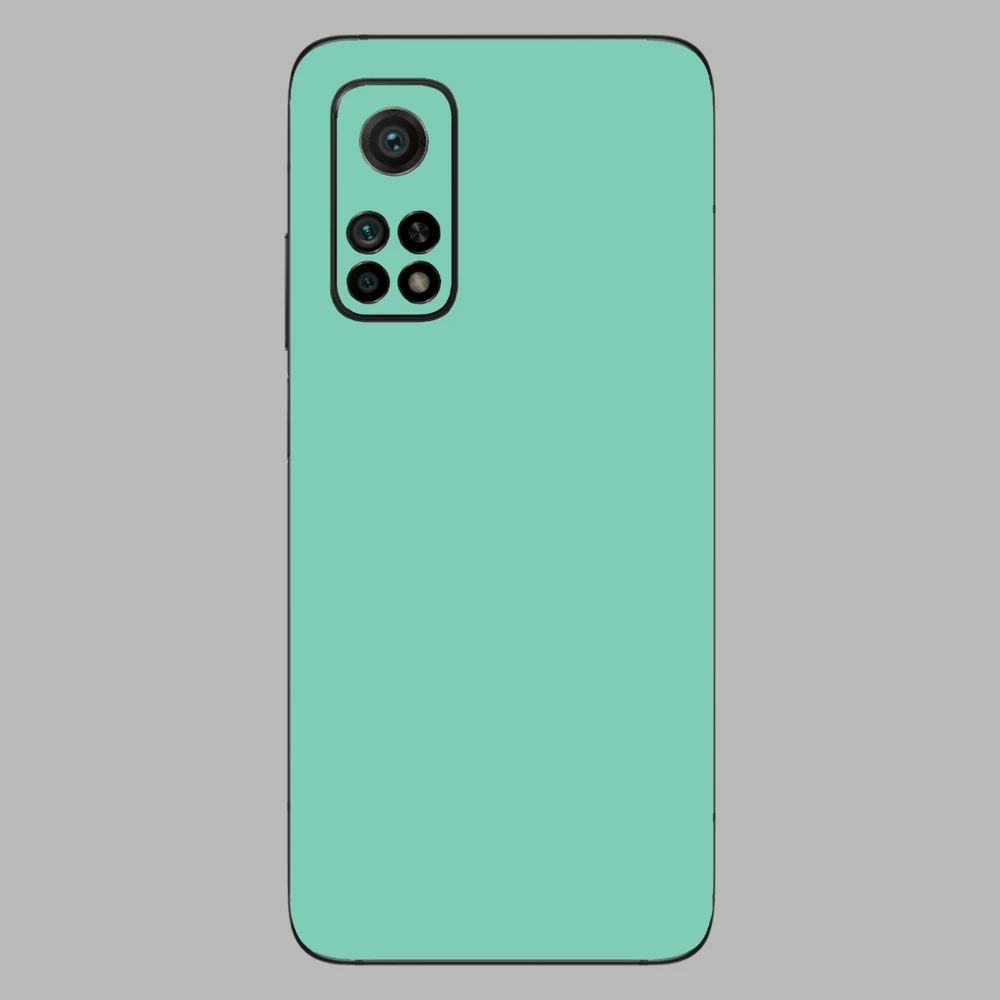 Xiaomi Mi 10T Pro - Fényes tiffany blue hátlap fólia