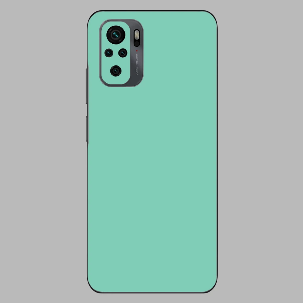 Xiaomi Redmi Note 10 - Fényes tiffany blue hátlap fólia