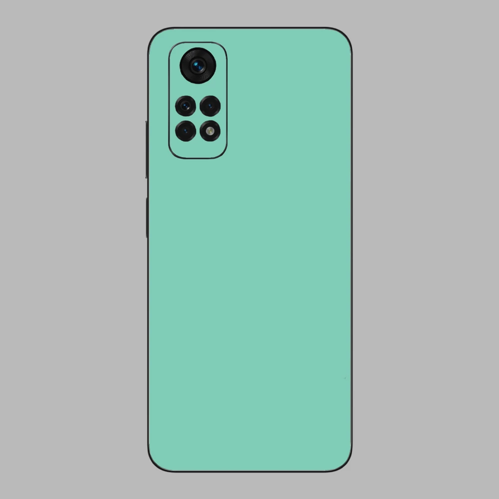Xiaomi Redmi Note 11 - Fényes tiffany blue hátlap fólia