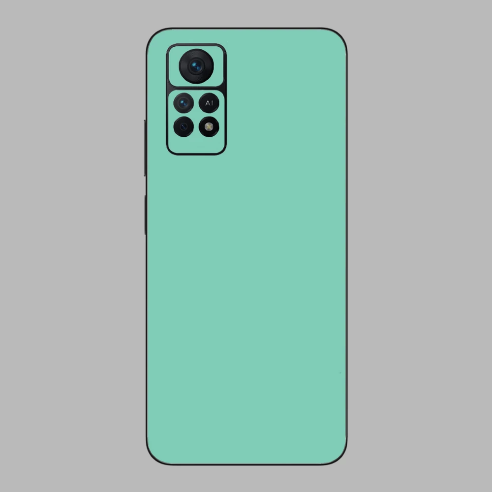 Xiaomi Redmi Note 11 Pro 5G - Fényes tiffany blue hátlap fólia