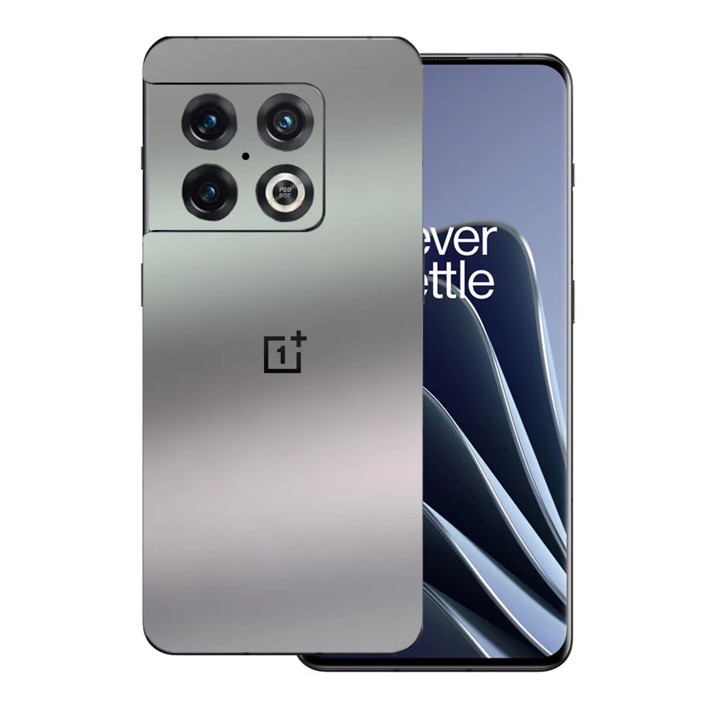OnePlus 10 Pro - Matt króm ezüst hátlap fólia