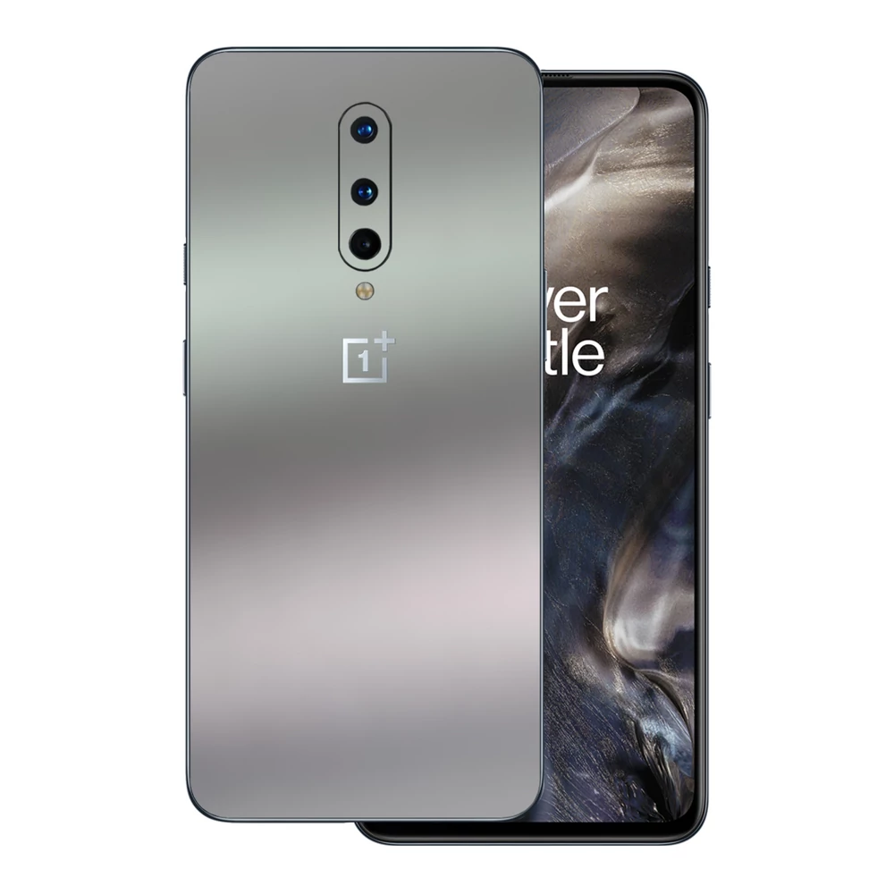 OnePlus 8 - Matt króm ezüst hátlap fólia