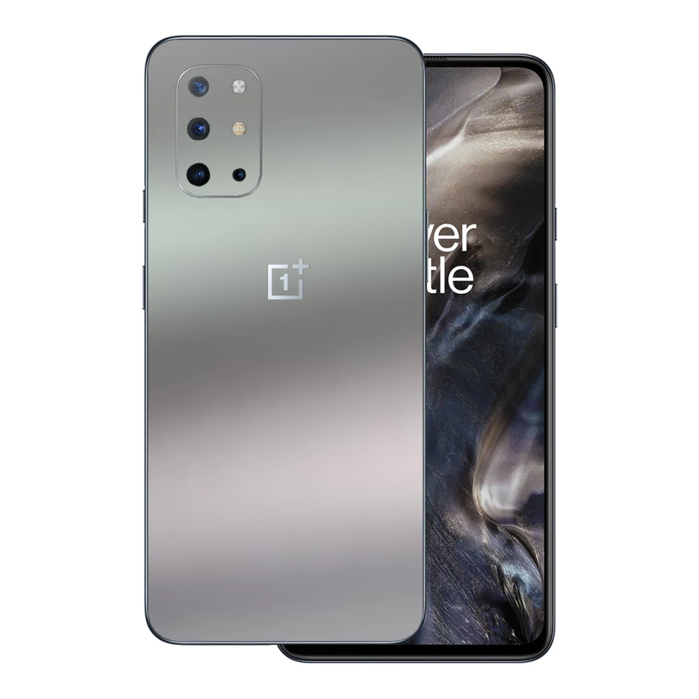 OnePlus 8T - Matt króm ezüst hátlap fólia