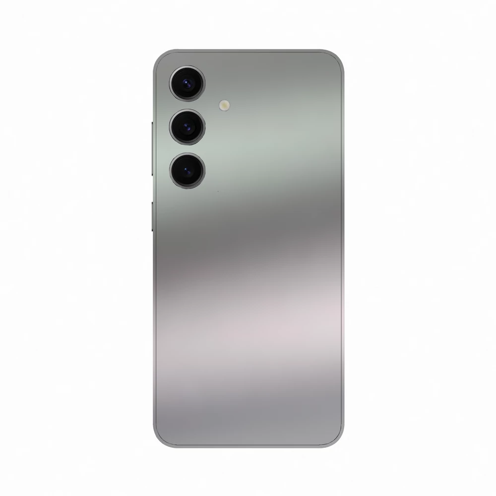Samsung Galaxy S24 Plus - Matt króm ezüst hátlap fólia