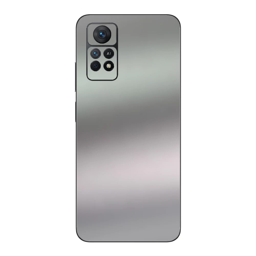 Xiaomi Redmi Note 11 Pro 5G - Matt króm ezüst hátlap fólia