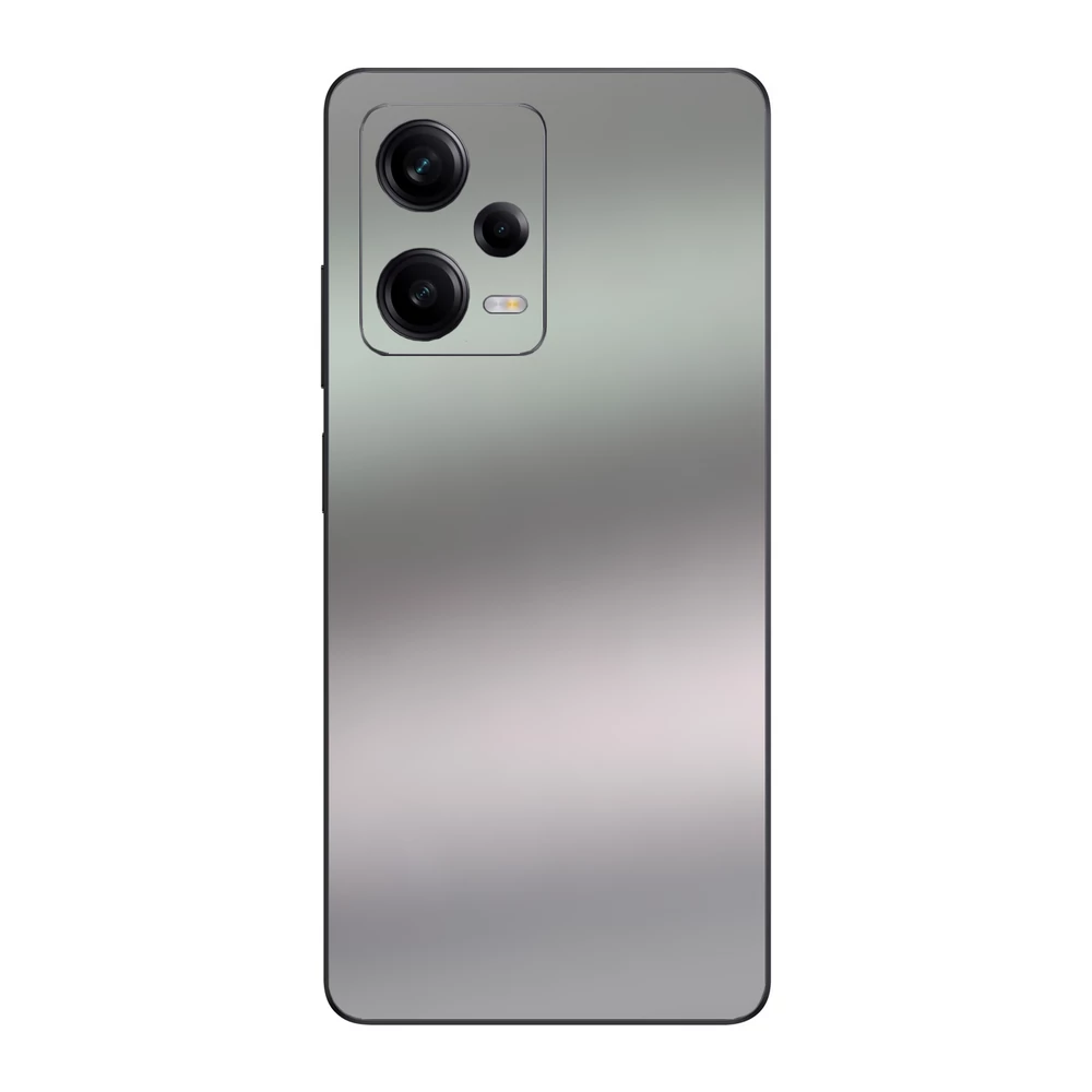 Xiaomi Redmi Note 12 Pro 5G - Matt króm ezüst hátlap fólia