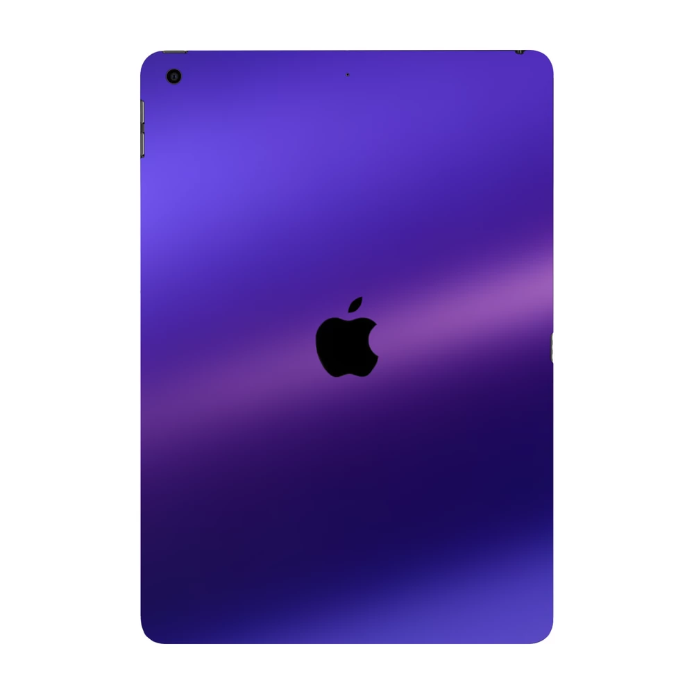 iPad 10.2" ( 2021, gen 9 ) - Matt króm szatén lila hátlap fólia