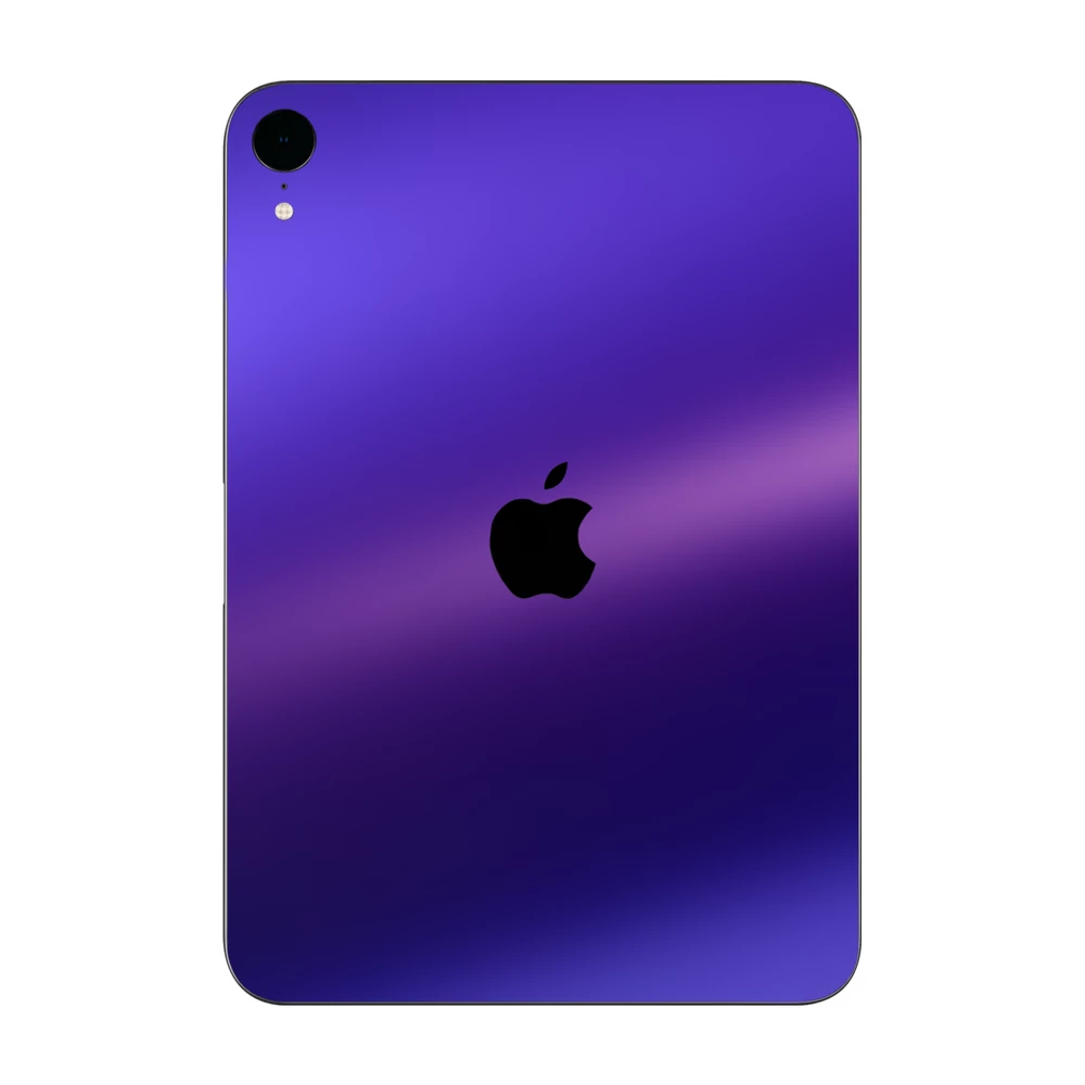 iPad mini 6 - Matt króm szatén lila hátlap fólia