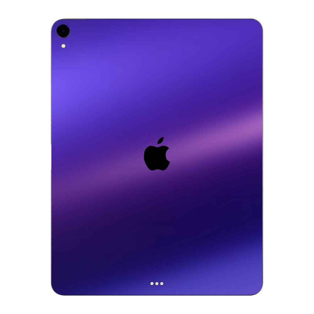 iPad Pro 12.9" ( 2018 - 2019, gen 3 ) - Matt króm szatén lila hátlap fólia