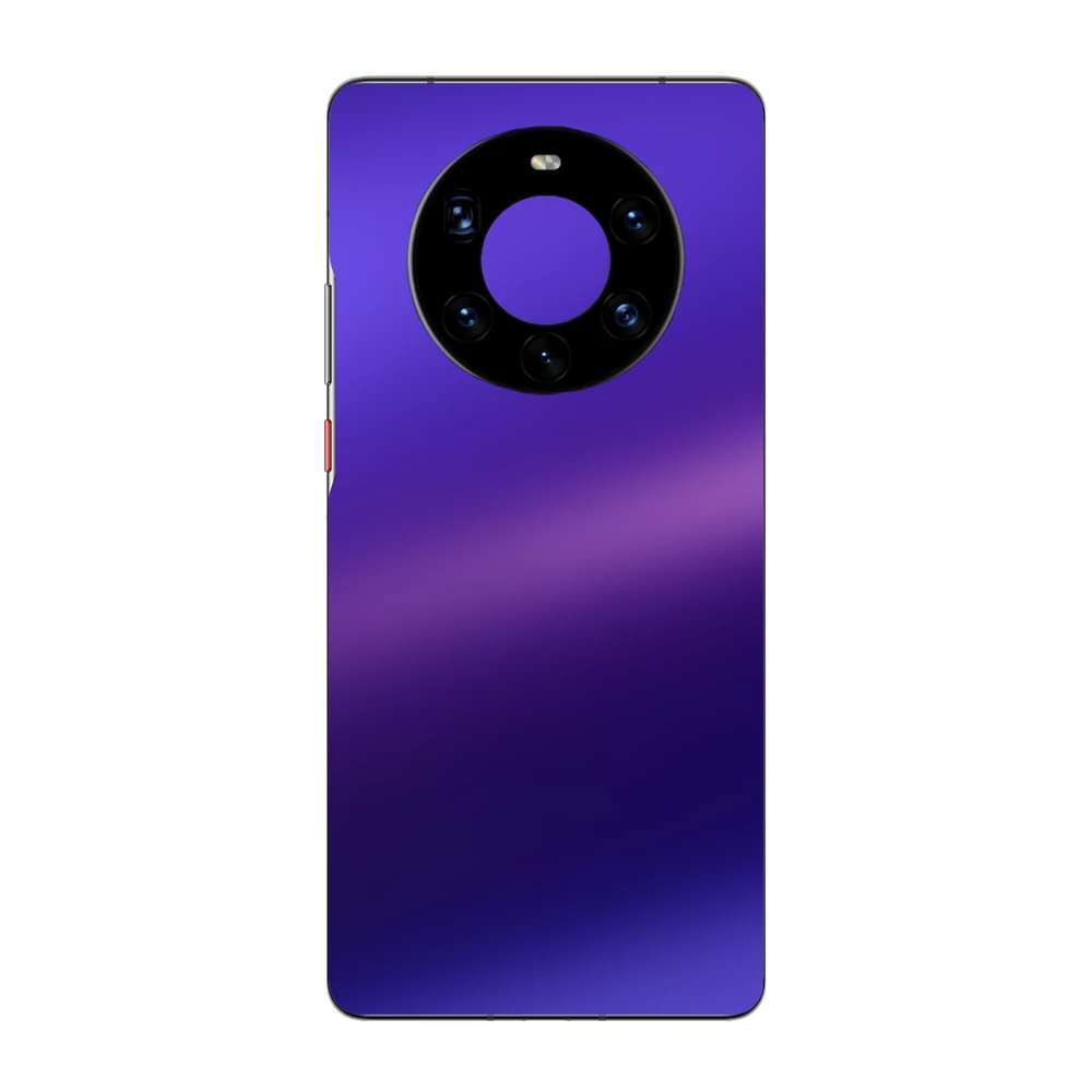 Huawei Mate 40 Pro - Matt króm szatén lila hátlap fólia