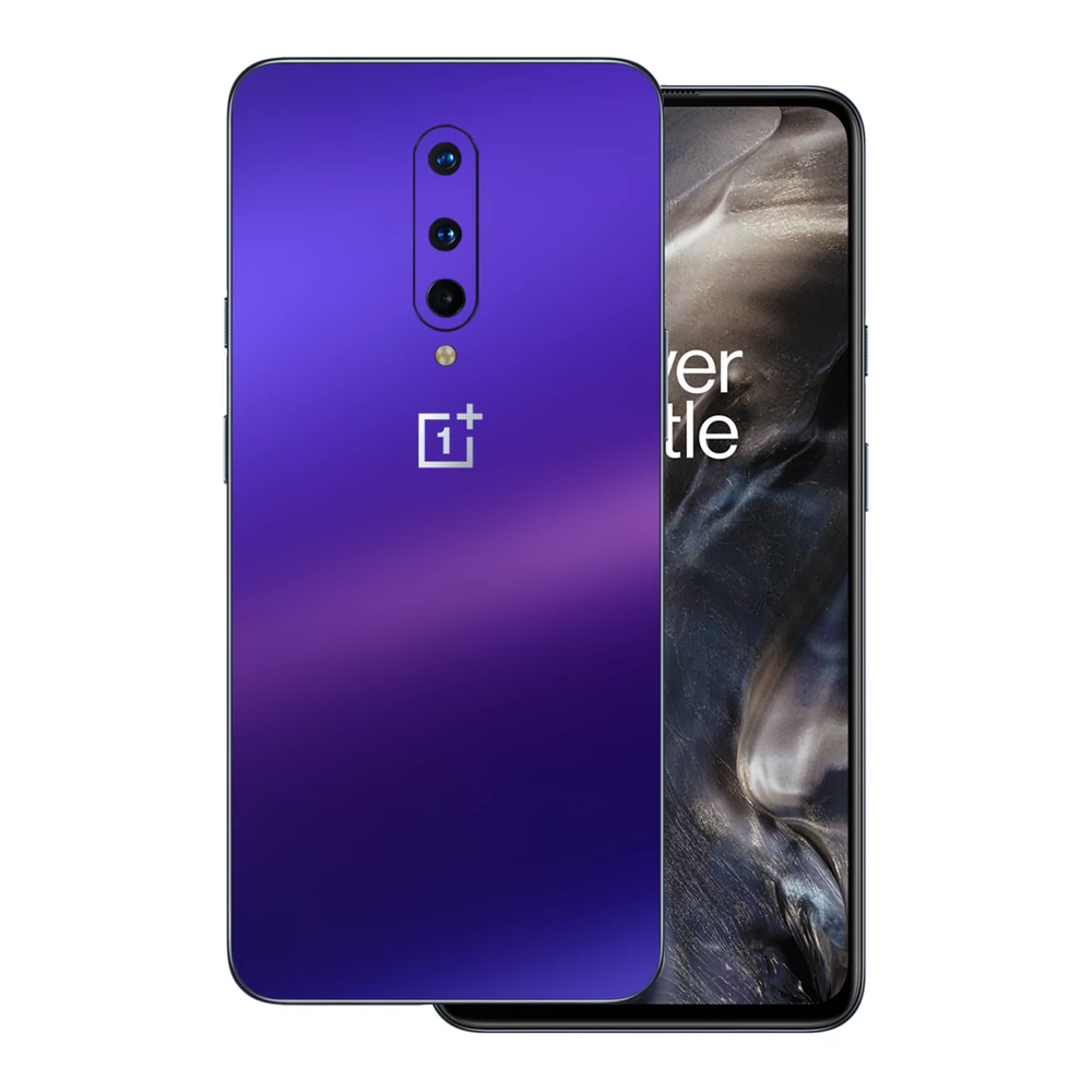 OnePlus 8 - Matt króm szatén lila hátlap fólia