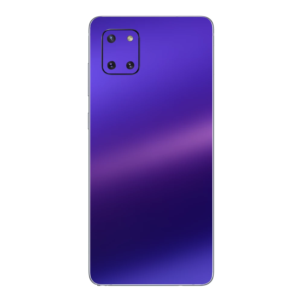 Samsung Galaxy Note 10 Lite - Matt króm szatén lila hátlap fólia