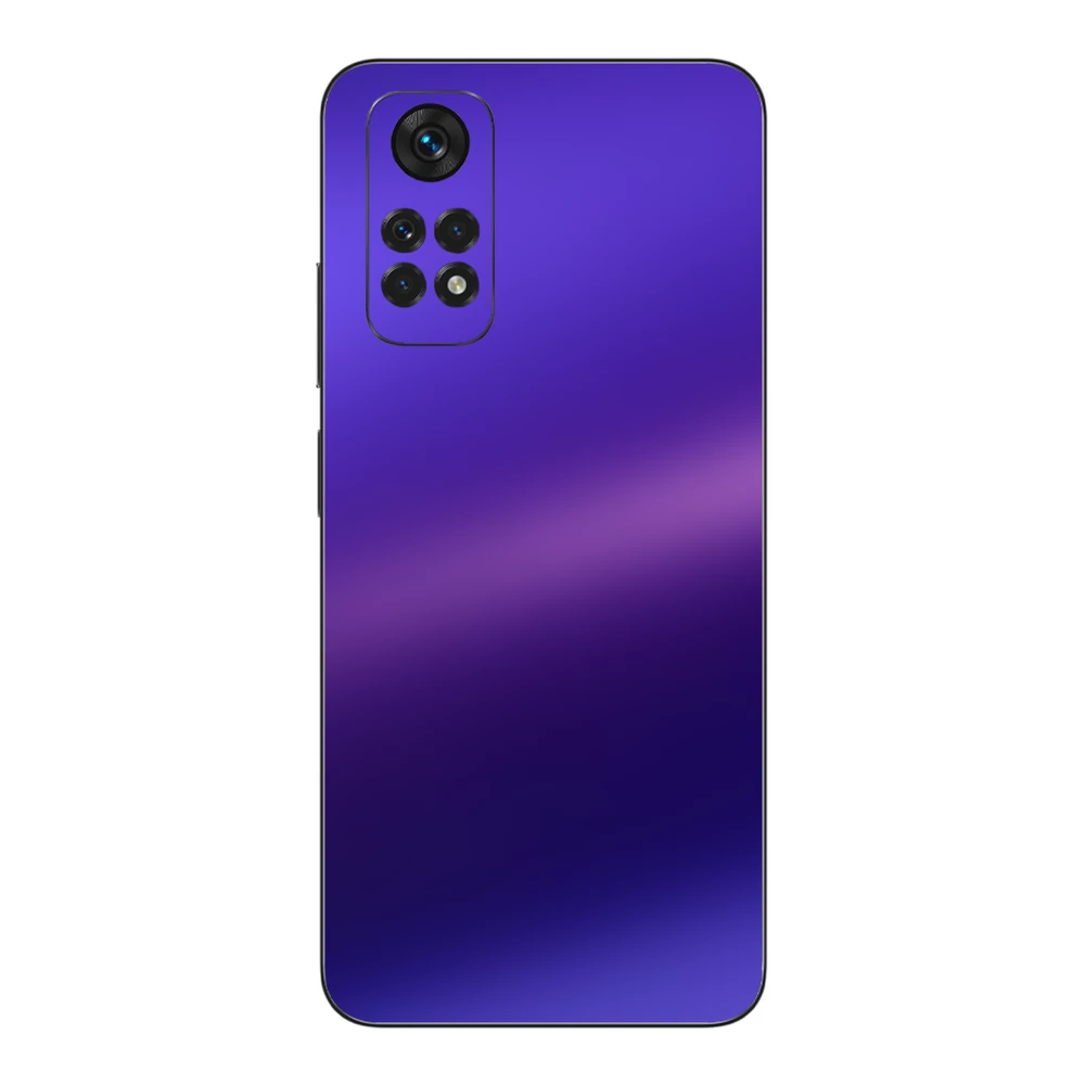 Xiaomi Redmi Note 11 - Matt króm szatén lila hátlap fólia