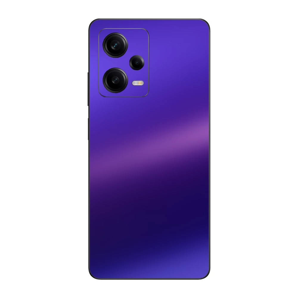 Xiaomi Redmi Note 12 Pro 5G - Matt króm szatén lila hátlap fólia