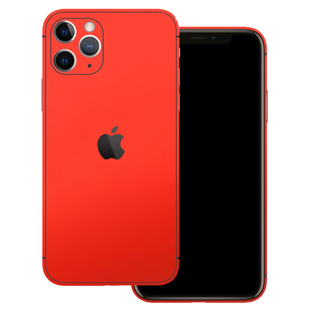 iPhone 11 Pro Max - Matt mandarin hátlap fólia