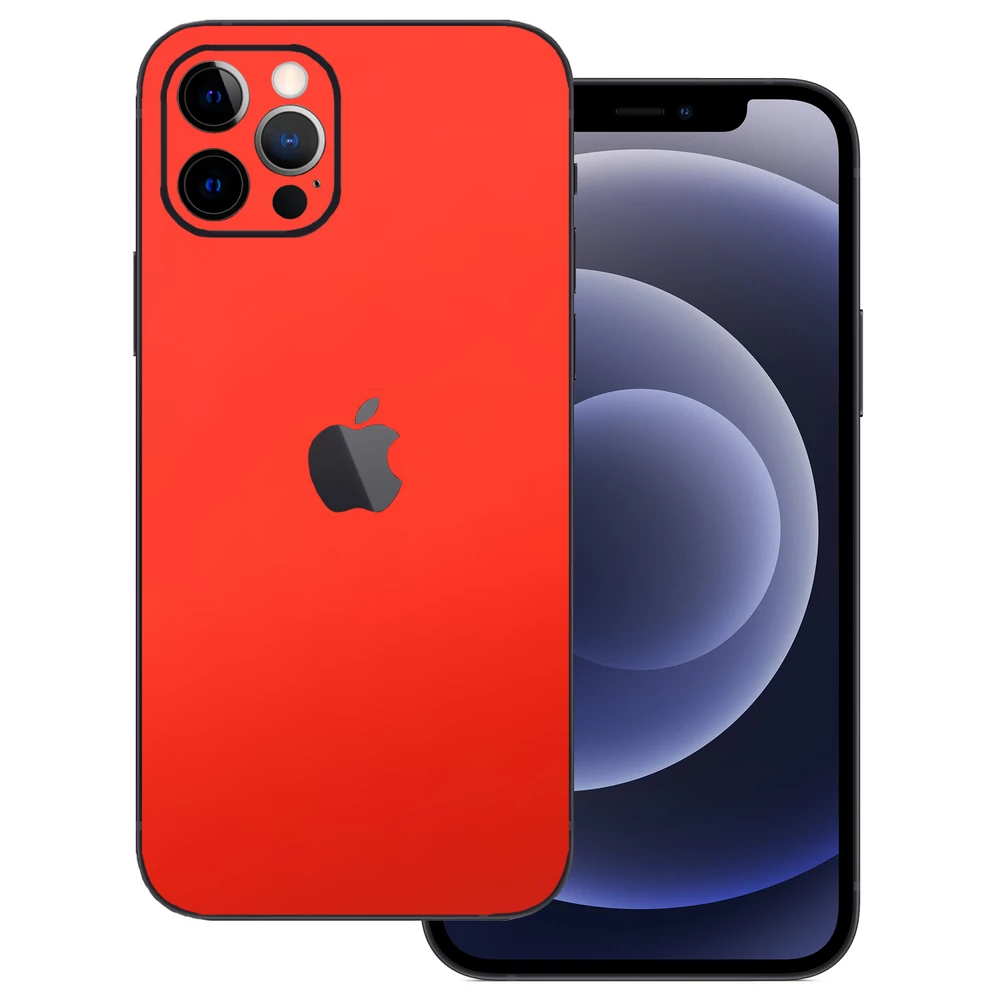 iPhone 12 Pro - Matt mandarin hátlap fólia