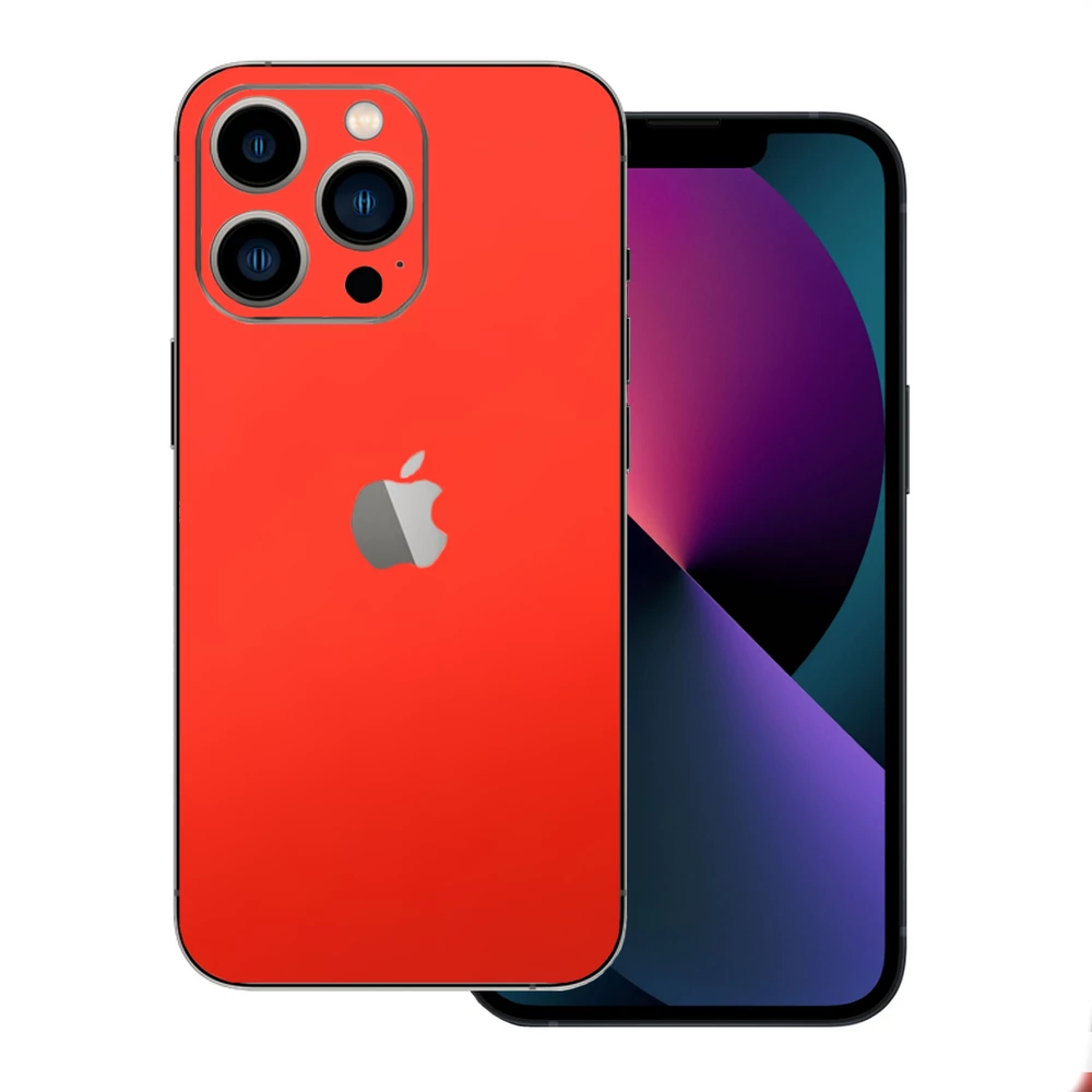 iPhone 13 Pro Max - Matt mandarin hátlap fólia