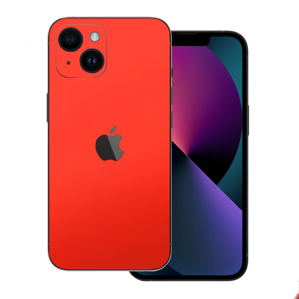 iPhone 15 Plus - Matt mandarin hátlap fólia