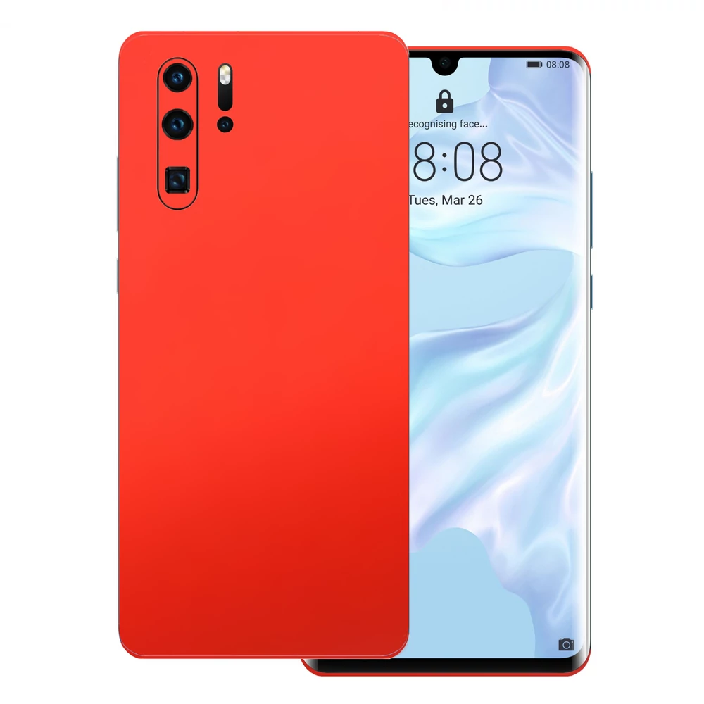 Huawei P30 Pro - Matt mandarin hátlap fólia