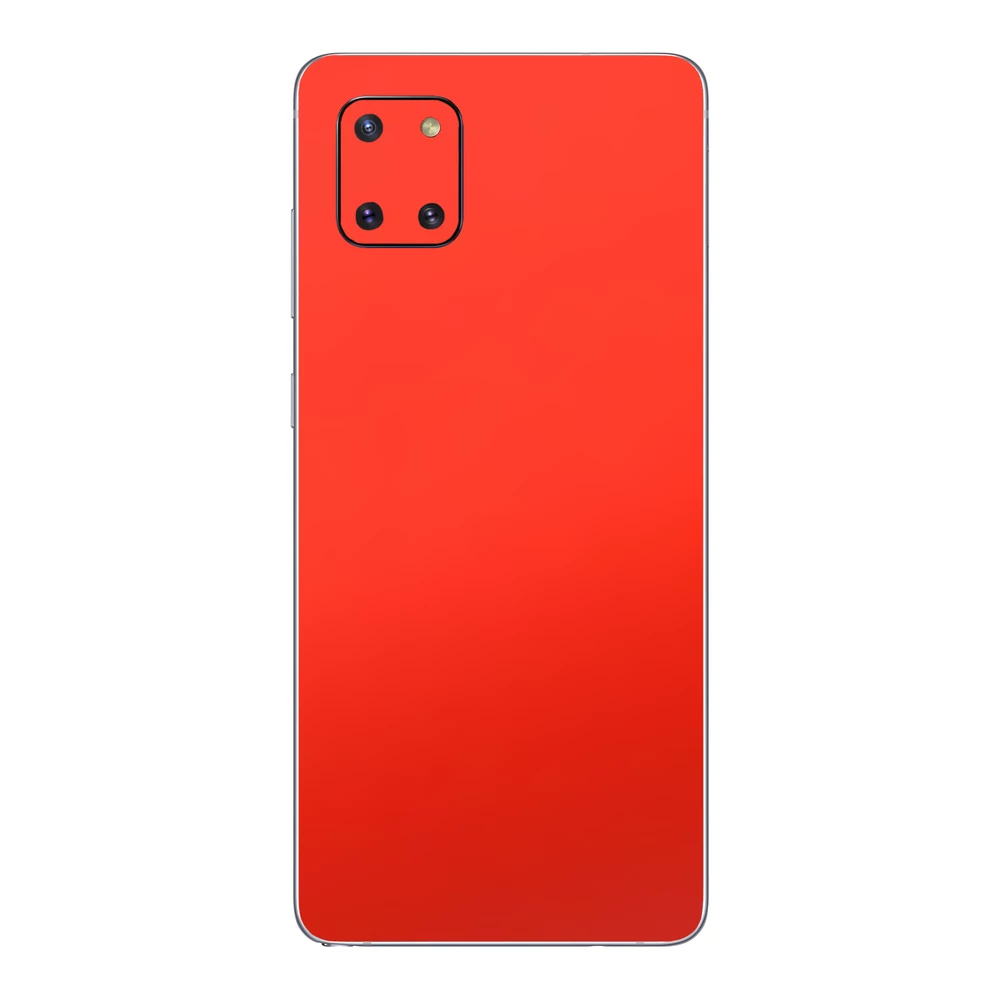 Samsung Galaxy Note 10 Lite - Matt mandarin hátlap fólia